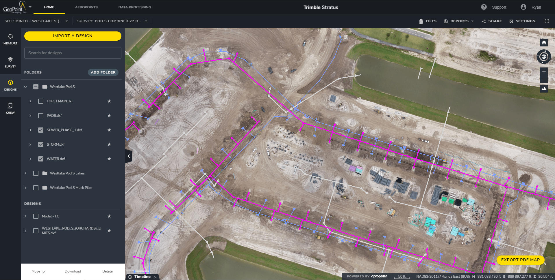 GeoVIS - Linework